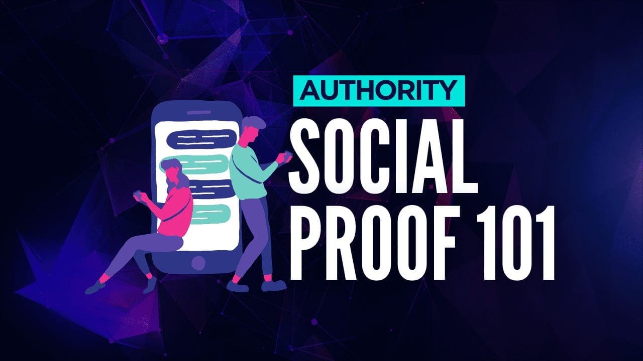 Learn Social Proof Social proof 101 graphic
