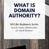 SEO for Beginners - Domain Authority