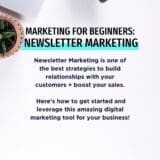 Newsletter Email marketing for Small business | Torie Mathis