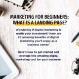 What is a landing page? | Torie Mathis 1