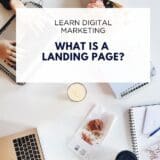 What is a landing page? | Torie Mathis 1