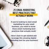 25 Email Marketing Best Practices That Actually Work