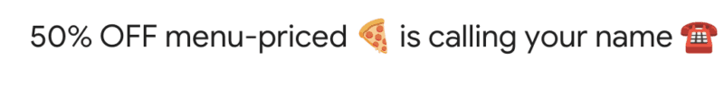 Pizza Emojis from Dominos