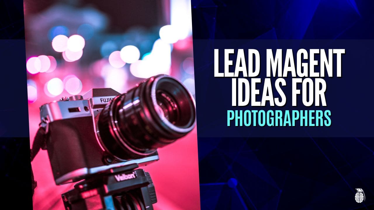 lead magnet ideas for photographers