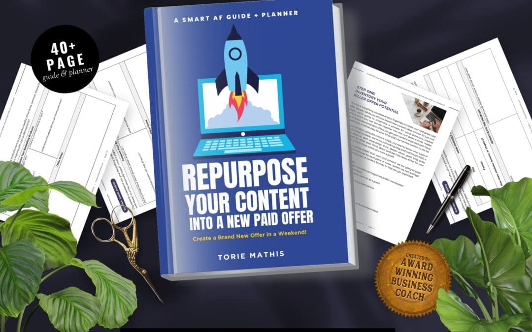 Repurpose Content to a New Offer Planner & Guide