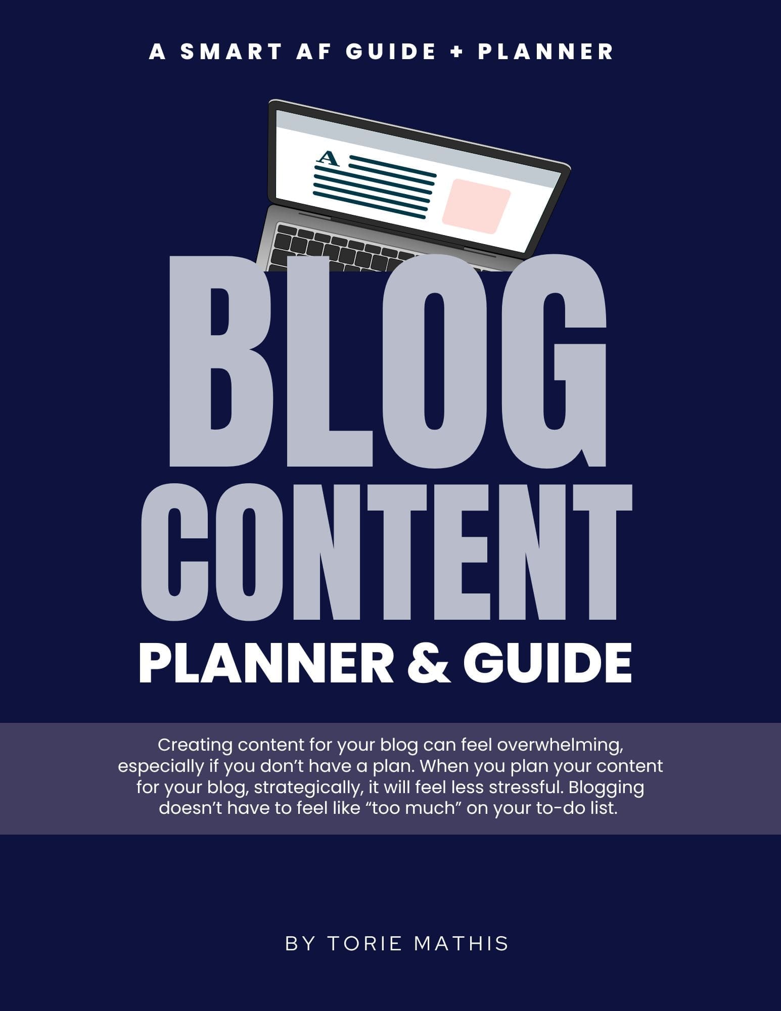 BLOG CONTENT planner COVER 2