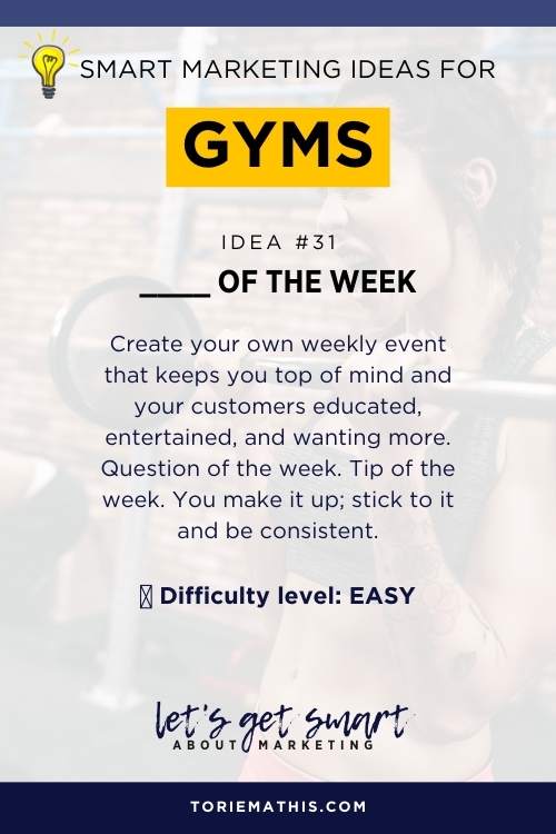 45 Marketing Ideas for a Gym